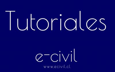 Tutoriales e-civil